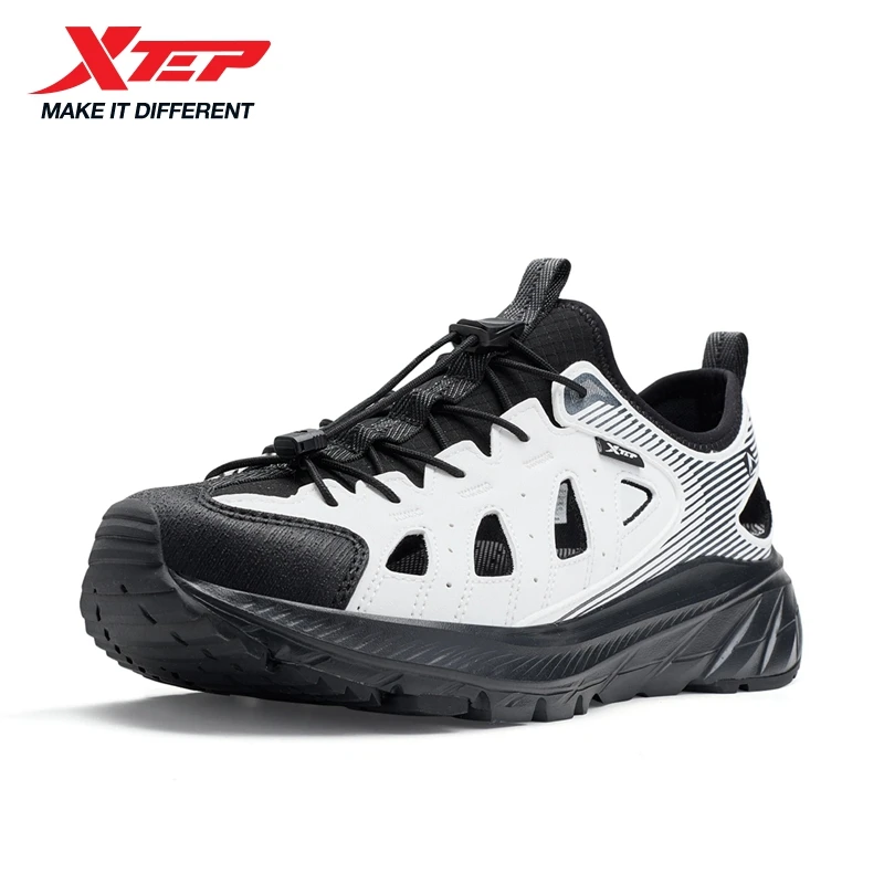 Xtep Wilderness Stream Shoes Men's Sandals Summer Breathable Casual Shoes Lightweight Outdoor Sports Shoes 874219170013