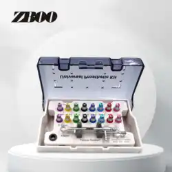 Dental Implant Repair Tool Kit Colorful Dental Torque Wrench Screwdriver Tools Prosthetic Kit Dental Instrument