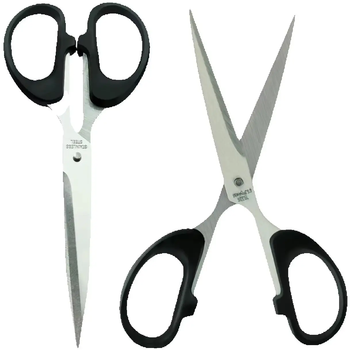 Stainless Steel Sharp Scissors Heavy Duty Multipurpose Office School Craft Sewing Paper Cutting Tool Home Stationery Shears