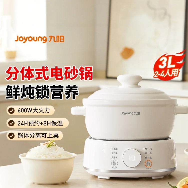 Electric casserole stew pot Household multi-functional porridge pot  stew pot Automatic bird's nest complementary food