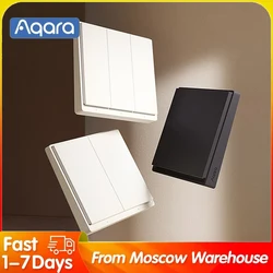 Aqara Smart Wall Switch E1 ZigBee 3.0 Smart Home Wireless Key Light Switch With Neutral NO Neutral For Xiaomi Mi Home homek APP