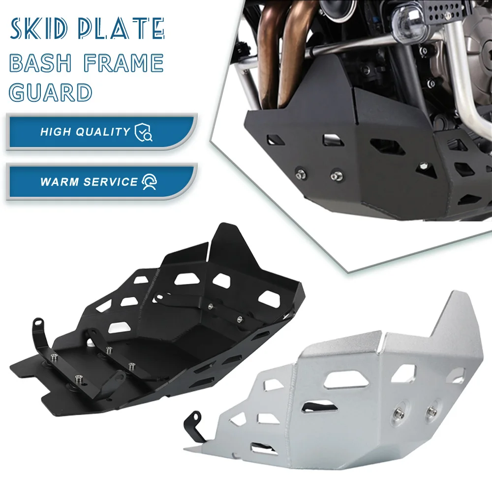 Motorbike Parts Motorcycle Accessories Skid Plate Bash Frame Guard For YAMAHA TENERE 700 TENERE700 T7 Rally 2019-2021 Aluminum