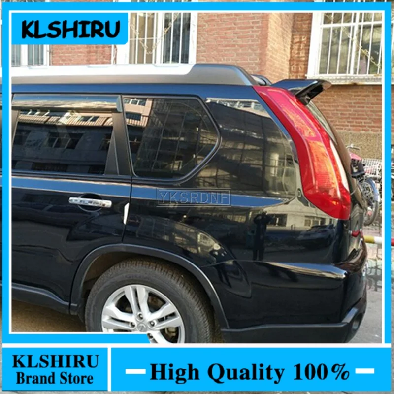 For Nissan X-trail 2007-2013 Car Decoration Unpainted Rear Spoiler High Quality ABS Material Roof Tail Wing