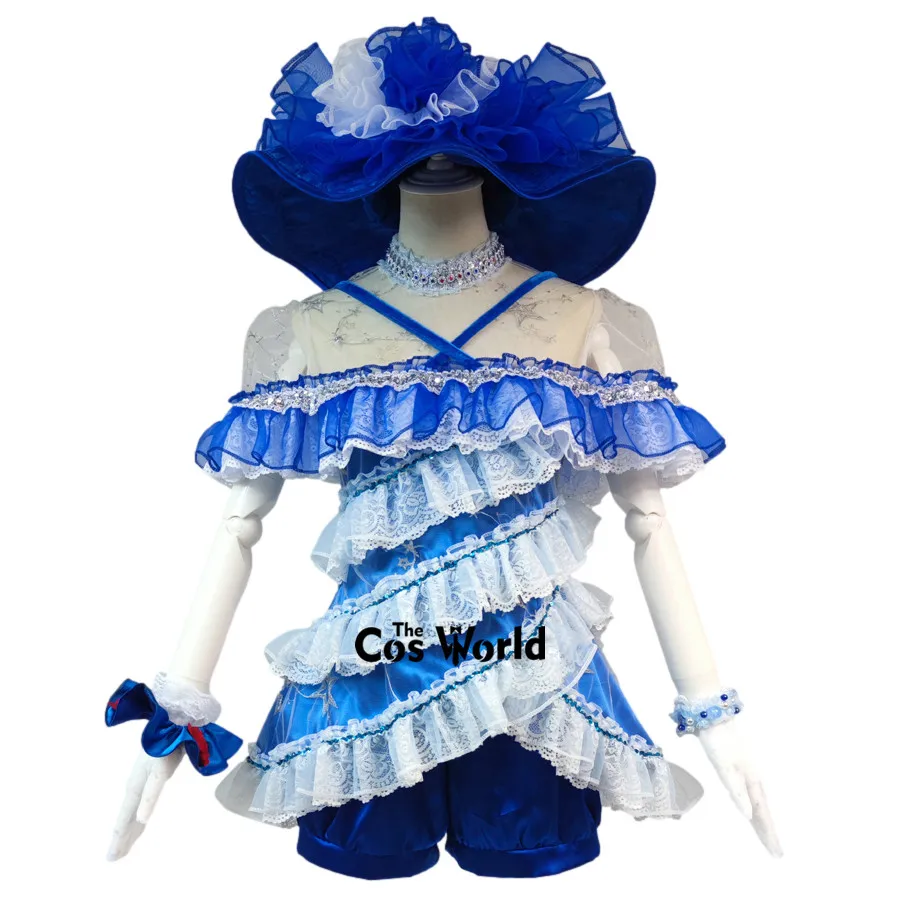 

Love Live Sunshine Aqours Misty Frosty Watanabe You Dress Uniform Outfit Anime Customize Cosplay Costumes