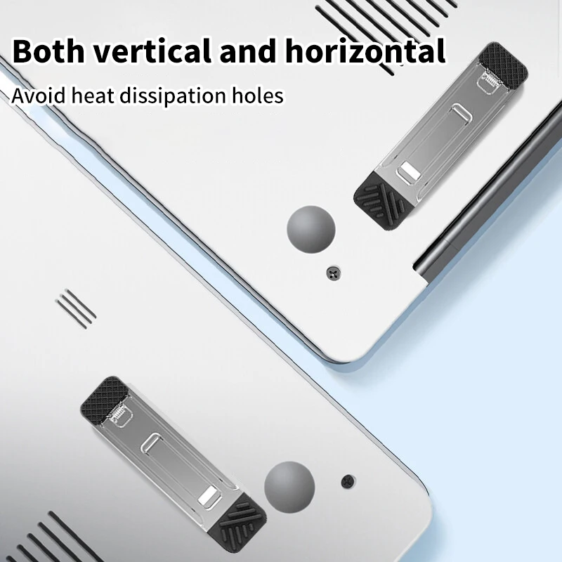 Self-adhesive Metal Bracket For IP 15 Samsung Adjustable Folding Kickstand Mini Invisible Mobile Phone Stand