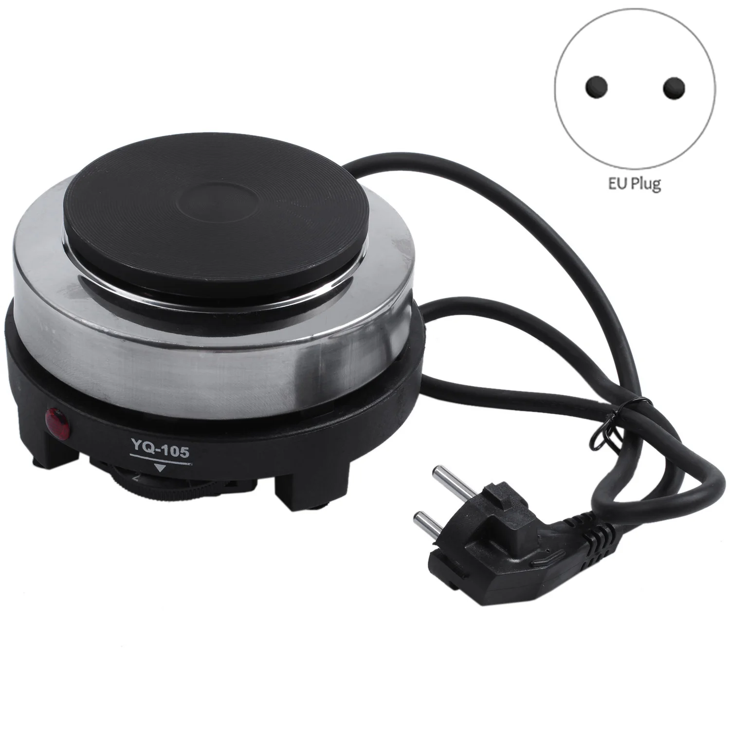 A35R 500 واط سخان كهربائي صغير موقد طباخ ساخن لوحة الحليب المياه القهوة فرن التدفئة أجهزة المطبخ متعددة الوظائف الاتحاد الأوروبي Plu #4