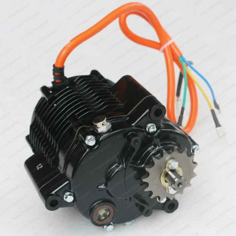 Electric motorcycle off-road vehicle high power, mid-mounted gear motor modified 1500w 2000w