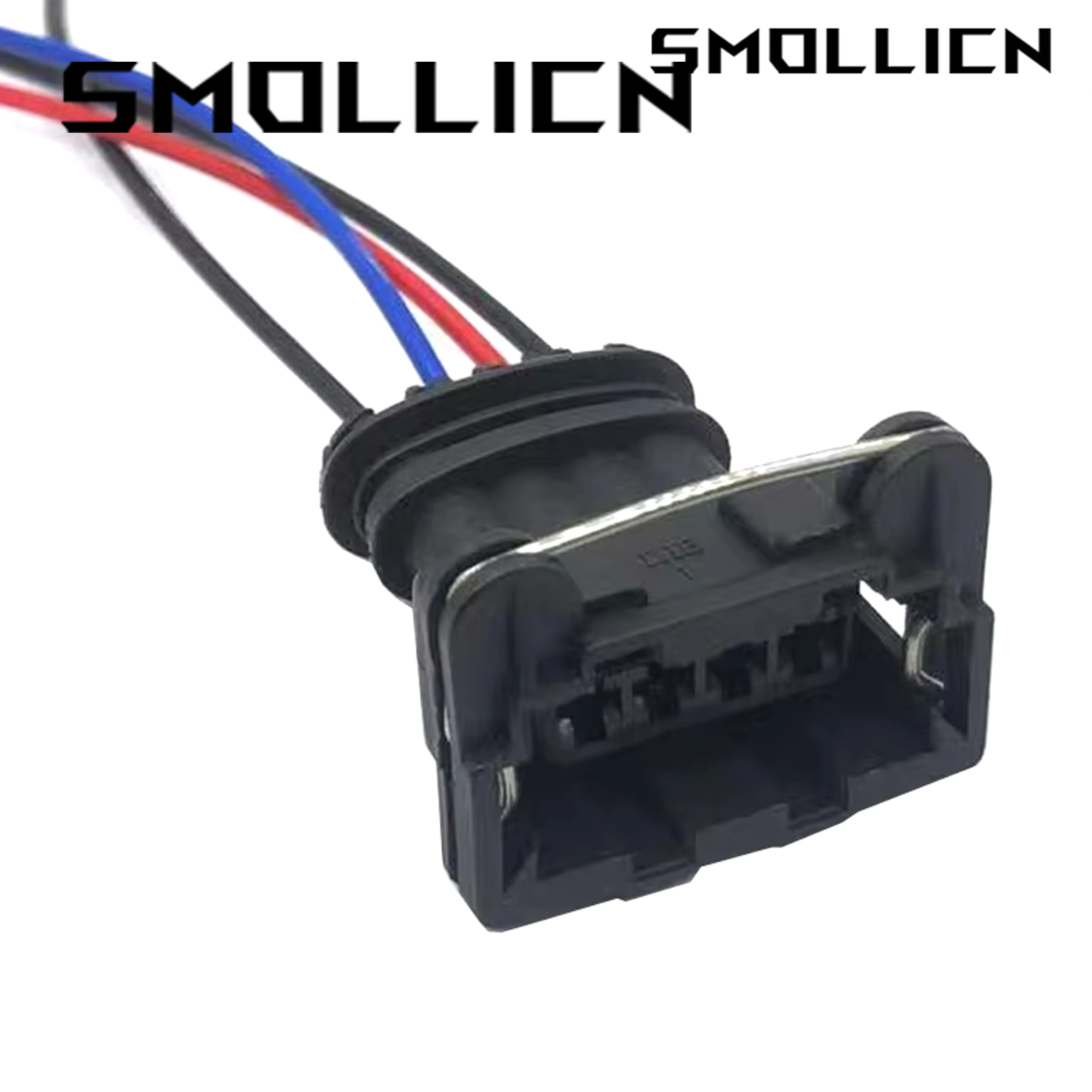 1 Set 4 Pin Car High Voltage Coil Wire Harness Automobile Lambda Connector Plug 282192-1 For Passat B51.8 2.8 A6C5A4