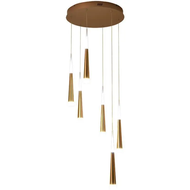 

Stairs, long chandeliers, modern, minimalist, villa, atmosphere, Nordic, living room, creativity, individuality