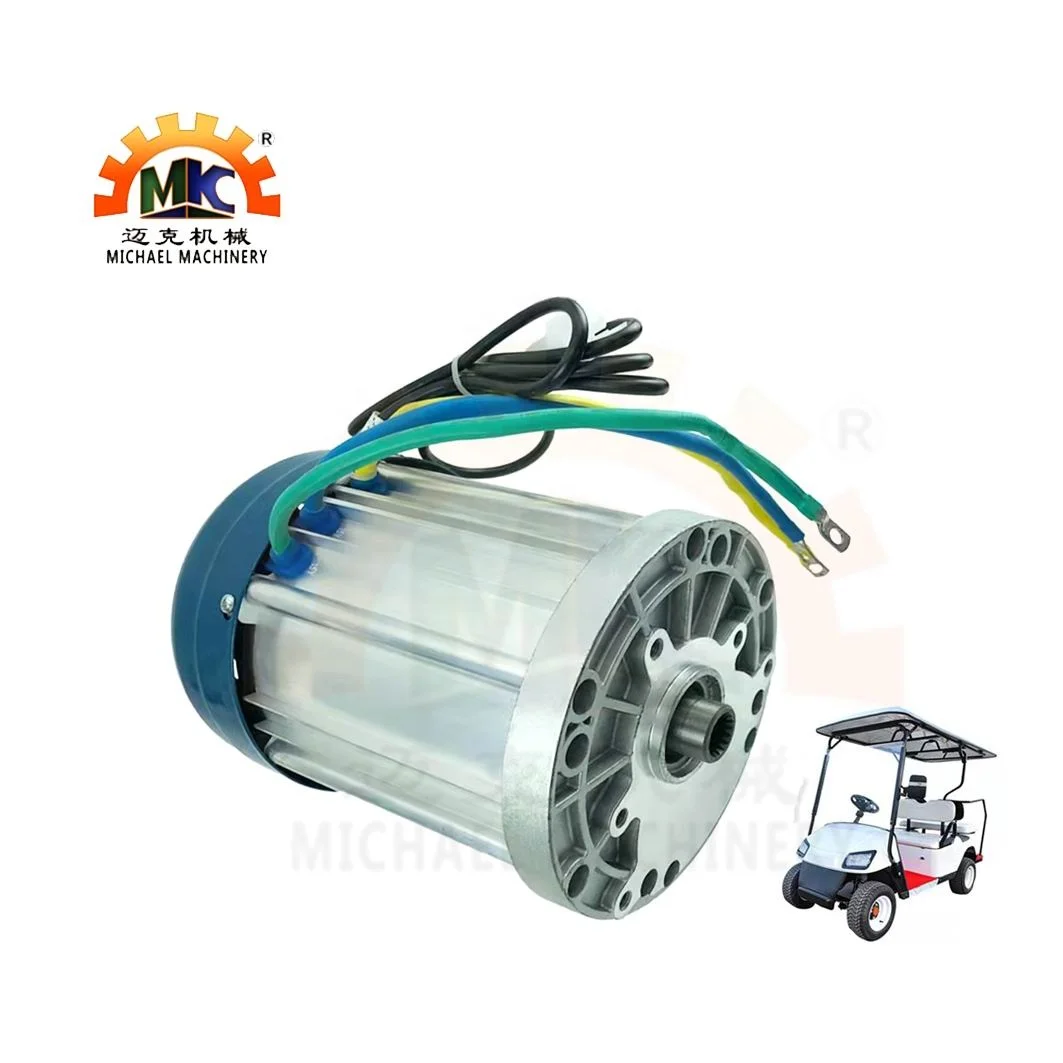 Customized Brushless DC 48V/60V/72V 3kw/4KW/5kw/6KW/7kw/7.5kw BLDC Motor For Electric Vehicle Car Golf  Scooter