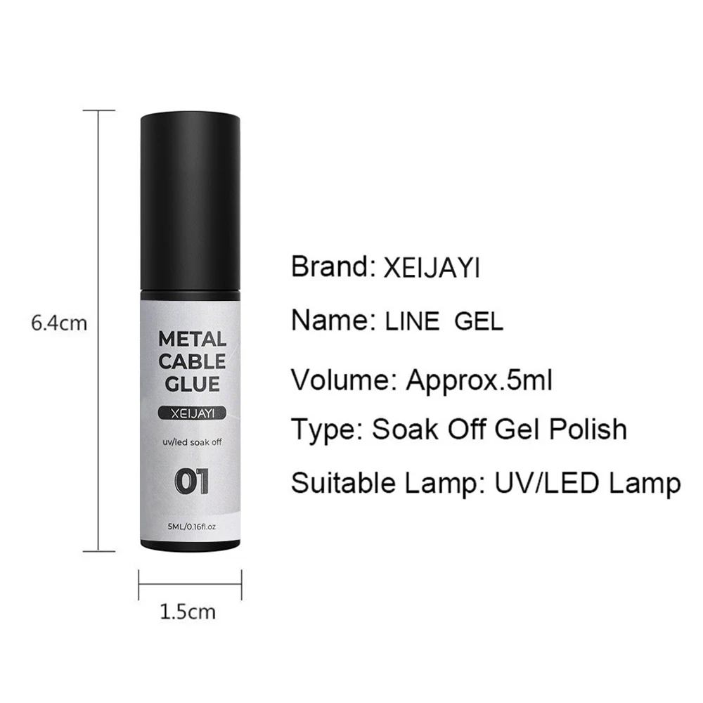 1/3 pezzi pittura metallizzata fodera smalto gel per unghie oro/argento/oro rosa cromo effetto specchio gel per unghie semipermanente UV LED Vanrish