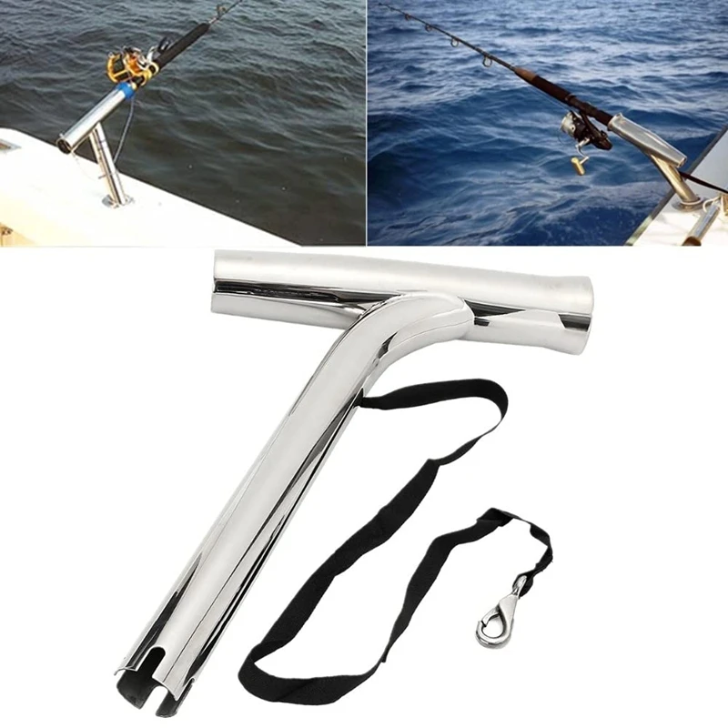 Fishing Nets 316 Stainless Steel Fishing Rod Pod Holder Rack Outrigger For Marine Yacht Boat Fishing Marine Accessories