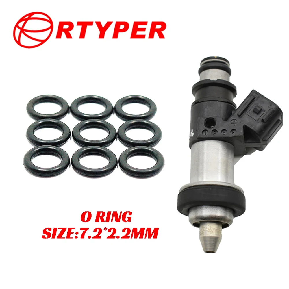 50/100 PCS Fuel Injector Upper O Ring 21014 For Honda Civic, Odyssey, Acura for Suzuki 06164-PCC-000 15710-24F00  06164-PCX-000