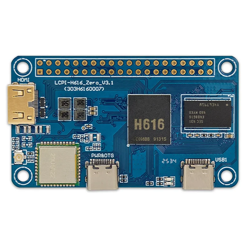 

PHILE-Allwinner H616 ZERO макетная плата 1G ARM материнская плата поддерживает модуль ТВ-приставки 4K/60 кадров в секунду для OTT IPTV