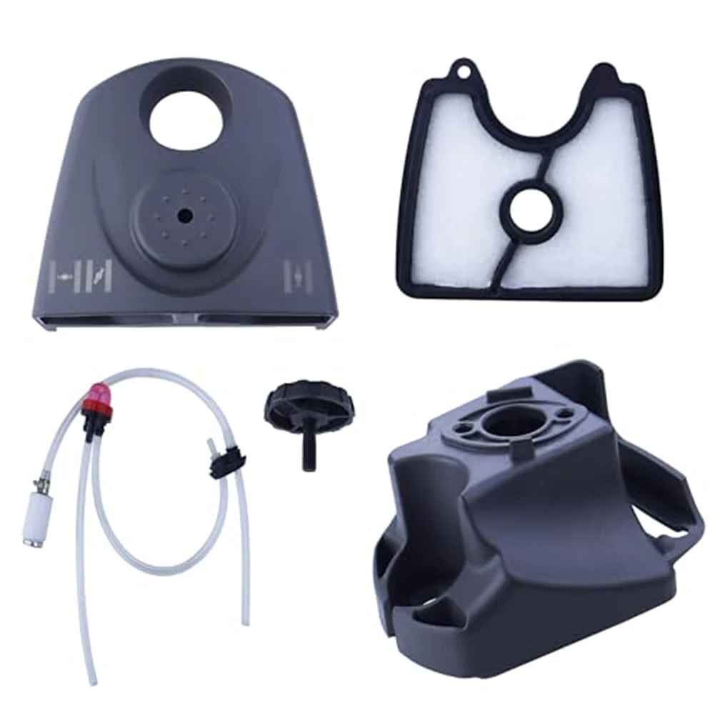 /Air /Box /Cover Kit 545109601 With Air Filter Fuel Line For For Craftsman 125B 125BX 125BVX Leaf Blower Parts Replacement Acces