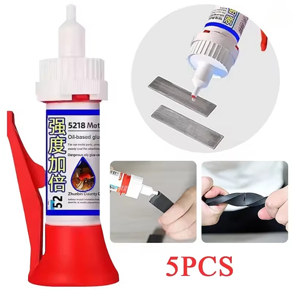 

1/10Pcs Powerful Welding Repair Glue Universal Welding Adhesive Quick-drying Liquid Welding Filler for Metal Plastic Leather