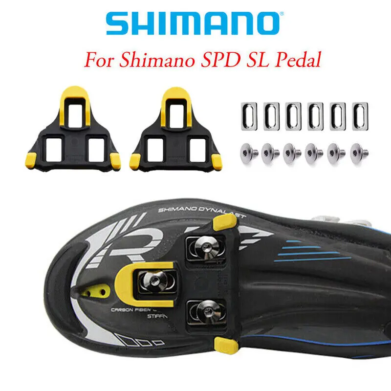 Shimano sepatu Cleat sepeda SH11 SH10 SH12, Pedal sepeda jalan Cleat kotak asli, sistem kecepatan Cleat Pedal sepeda