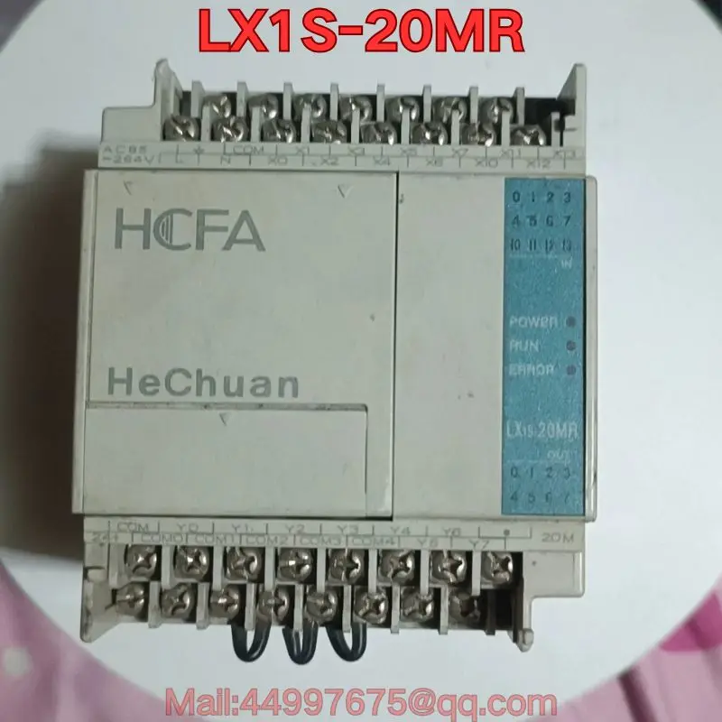

Second-hand LX1S-20MR PLC controller functional test is normal
