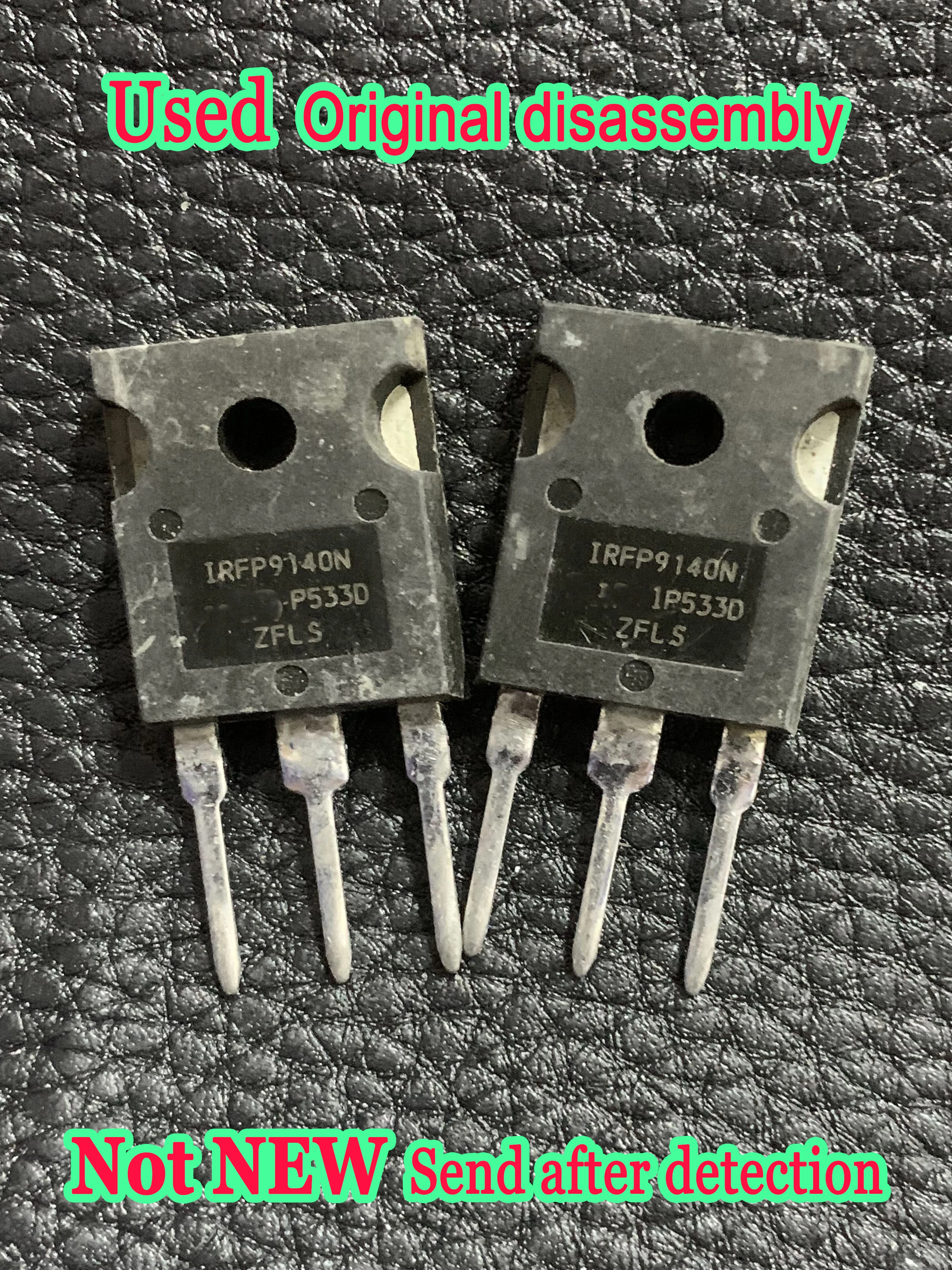 Usado 5 par IRFP9140 IRFP140 (5 peças IRF9140N 5 peças IRFP140N) IRFP9140NPBF IRFP140N TO-3P Em Estoque Desmontagem Original