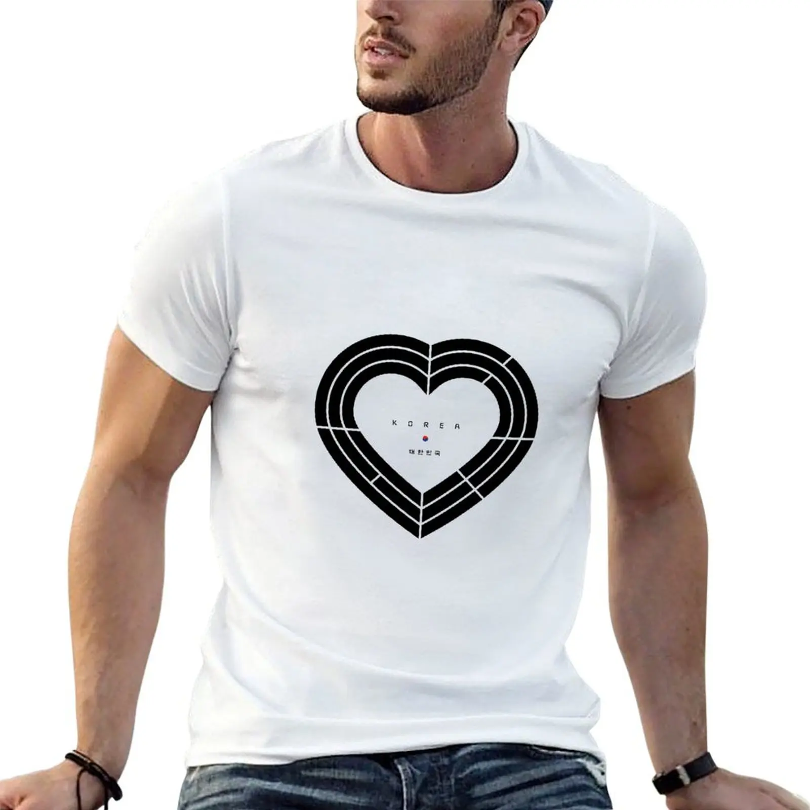The Great Republic of Korea 11 T-Shirt football t shirt boys whites Men's t-shirt