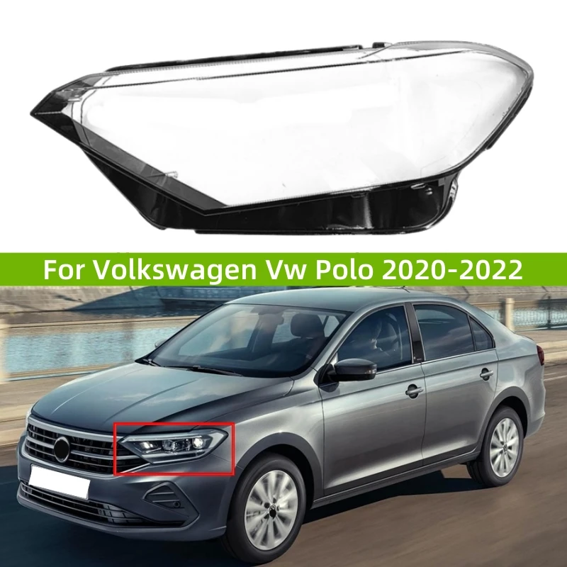 

Для Volkswagen Vw Polo 2020 2021 2022, художественные автомобили, фары, стекло, замена оригинального абажура