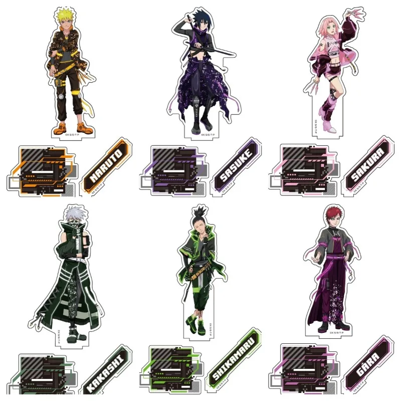 BORUTO NARUTO NEXT GENERATIONS Placa Decoración de escritorio Mitsuki Standee Haruno Sakura colección ornamento muñeca acrílica Uchiha Sasuke