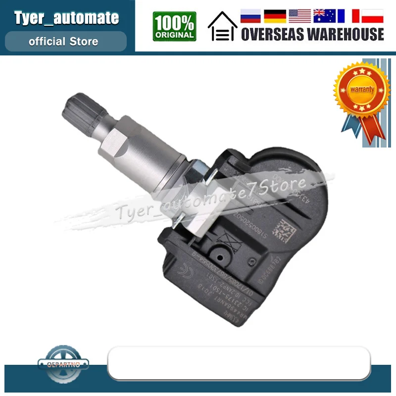TPMS SENSOR FOR SUZUKI VITARA 2015- TIRE PRESSURE SENSOR TPMS 433MHz 43130-61M00 4313061M00 43139-61M00 4313961M00