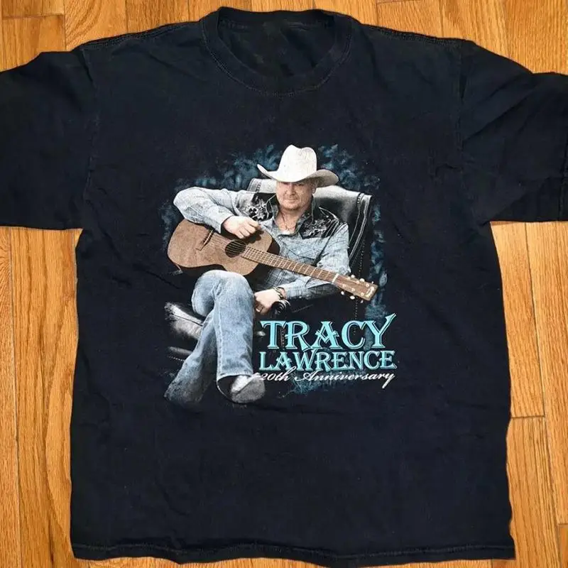 

Футболка Tracy Lawrence Concert 20th Anniversary из хлопка Ub288