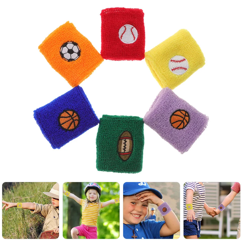 12 Pack Sports Wrist Brace Elastic Sweat Absorbing Support Bands Flexible Comfortable for Outdoor Exercise