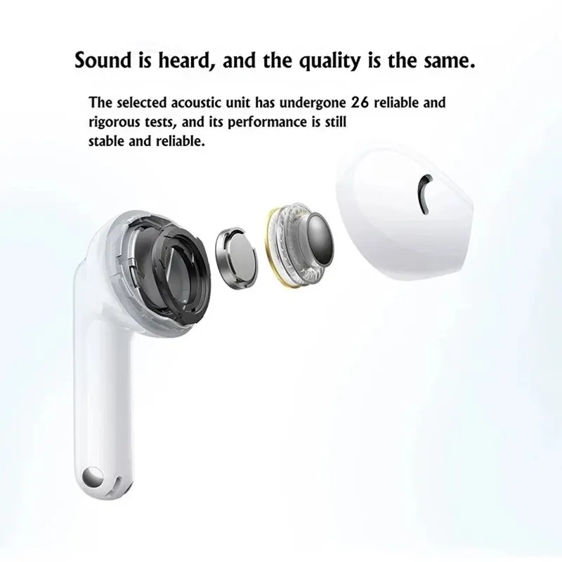 Huawei FreeBuds SE 2 earphone Bluetooth 5.3, Headphone olahraga tanpa kabel tahan air kontrol sentuh earbud dengan mikrofon