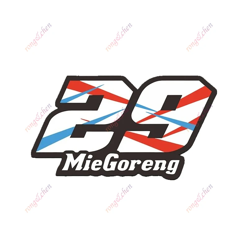 

Funny Car Sticker Number 29 Racing Track for Car Motorcycle Racing Helmet Laptop Trunk Body Car Window Surfboard PVC Vinyl Decal