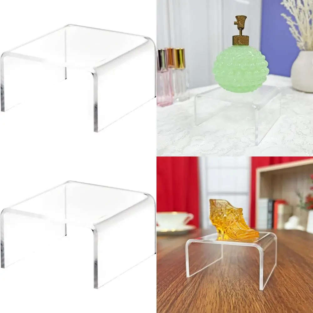

1.5 High 3 Wide Clear Acrylic Square Stand, Set of 12