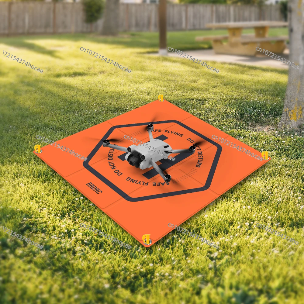 

Универсальная складная полиуретановая посадочная площадка для дронов, двусторонняя водонепроницаемая портативная быстроскладная вертолетная площадка