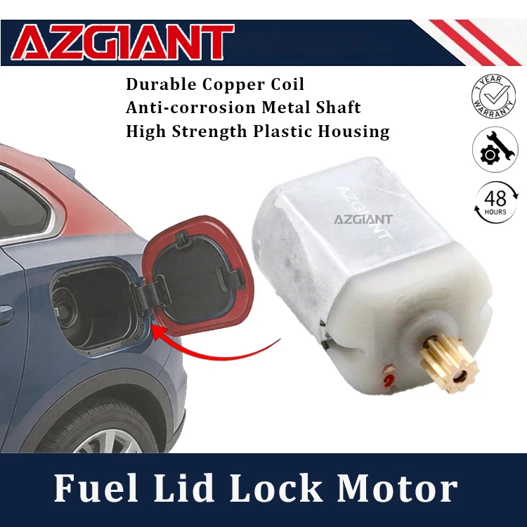 Azgiant Fuel Tank Motor Fuel Door Locking System For 2006-2013 Land Rover Range Rover Sport Stable Locking Function