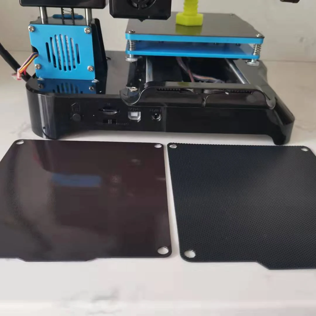 

3D printer hot bed platform magnetic magnetic magnetic absorption film pad flexible bottom plate Meiwen sticker anti warping