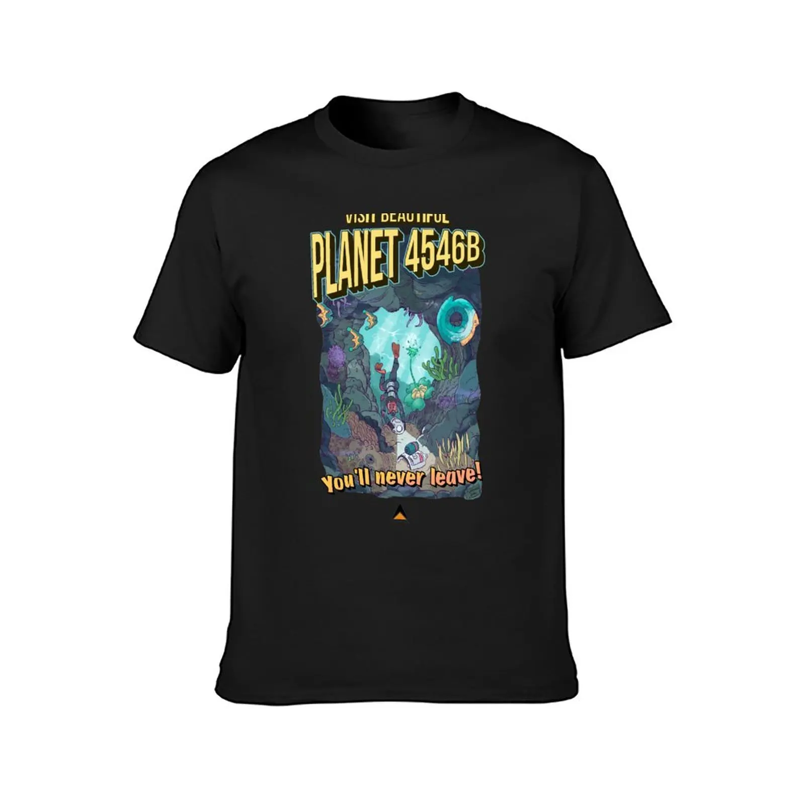 Planet 4546B Tourism Advert T-Shirt Short sleeve tee vintage clothes oversized fruit of the loom mens t shirts