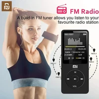 Youpin-reproductor de música Mp3, Radio Fm portátil sin pérdidas, Walkman deportivo MP4 ultrafino externo, grabadora con foto Viewe