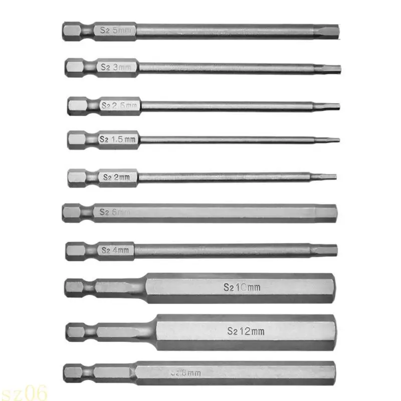 Q2Q4 Screwdriver Bit Set 1/4