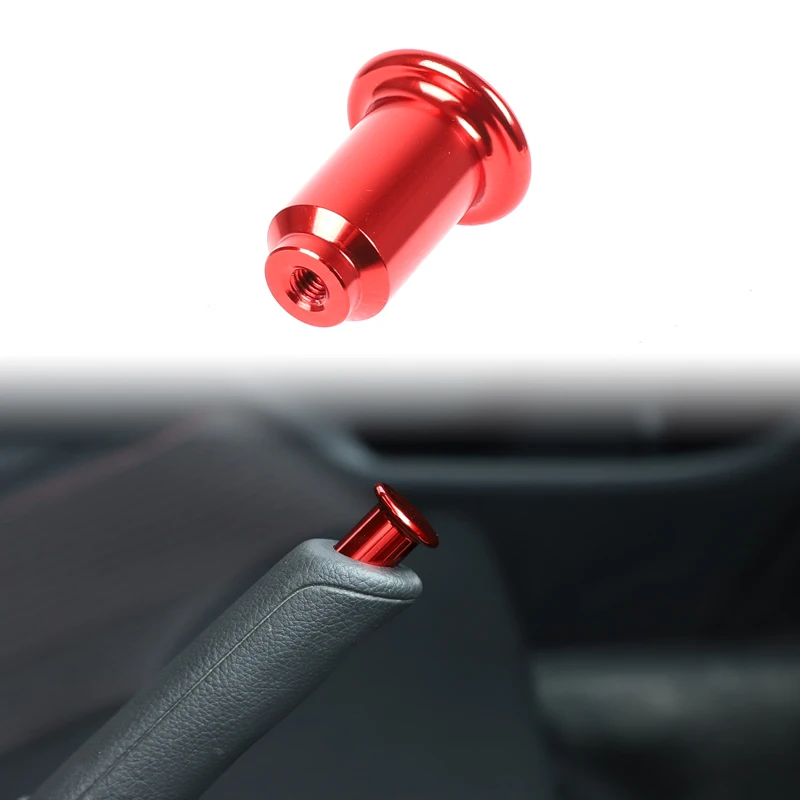 Aluminum Alloy For Subaru WRX/Levorg 2022-2026  E-Brake Handle Brake Drift Spin Turn Knob Button Lever Lock Cover