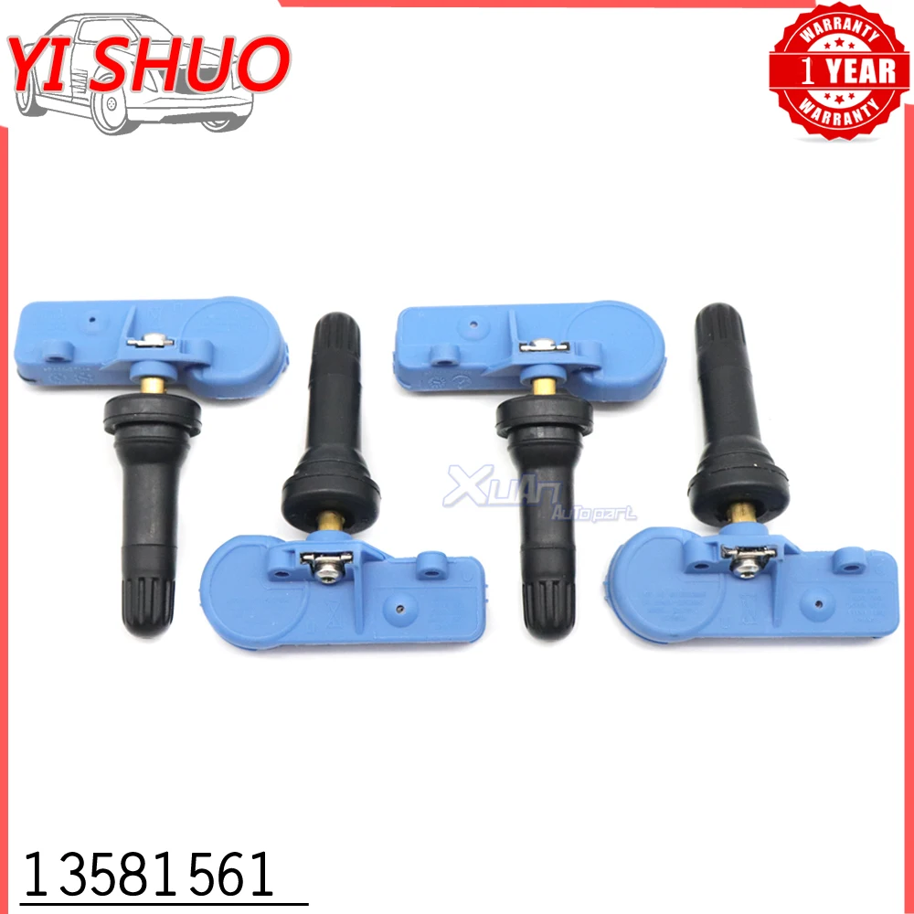 

Автомобильный TPMS датчик 13581561 система мониторинга давления в шинах датчик для Chevrolet Express 2500 Lacetti Malibu 433 МГц 2001-2022