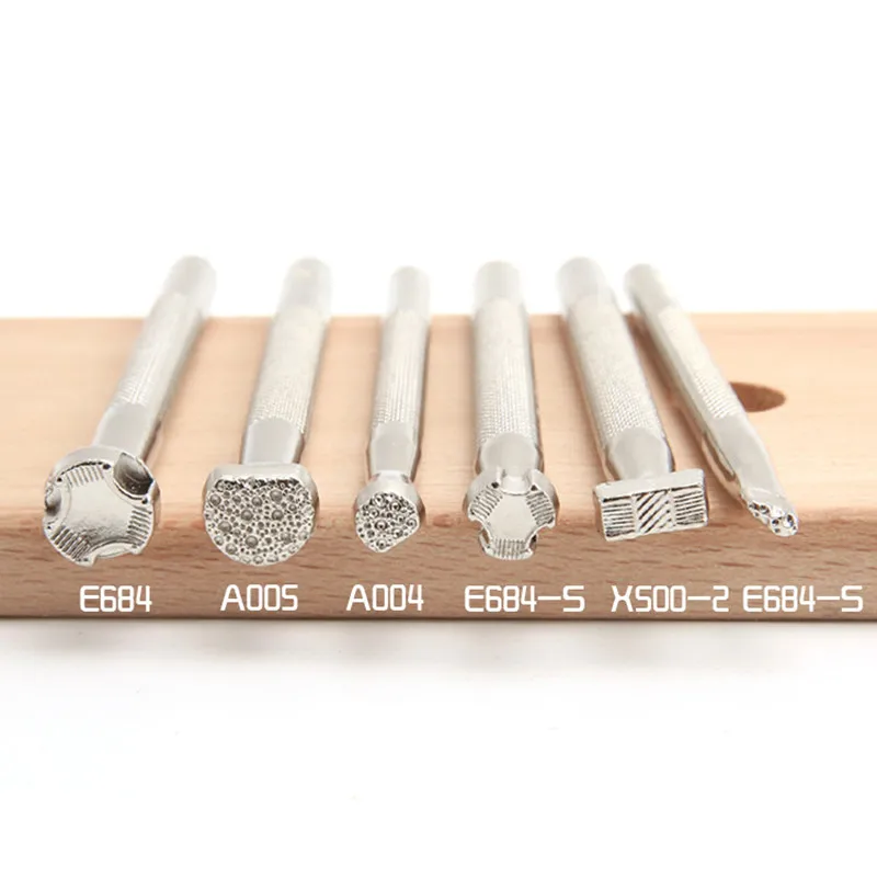 Leather Working Saddle Making Tools Carving Leather Craft Stamps 1Pcs Stamping Embossing Mold