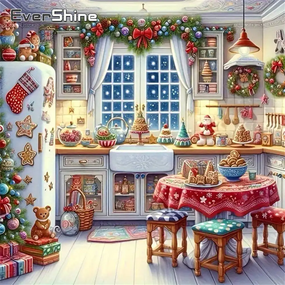 Evershine Diamant-Gemälde, Hund, Tier, Cartoon, komplett, quadratisch, rund, Diamant-Mosaik, Badezimmer, DIY-Bastelset, Heimdekoration