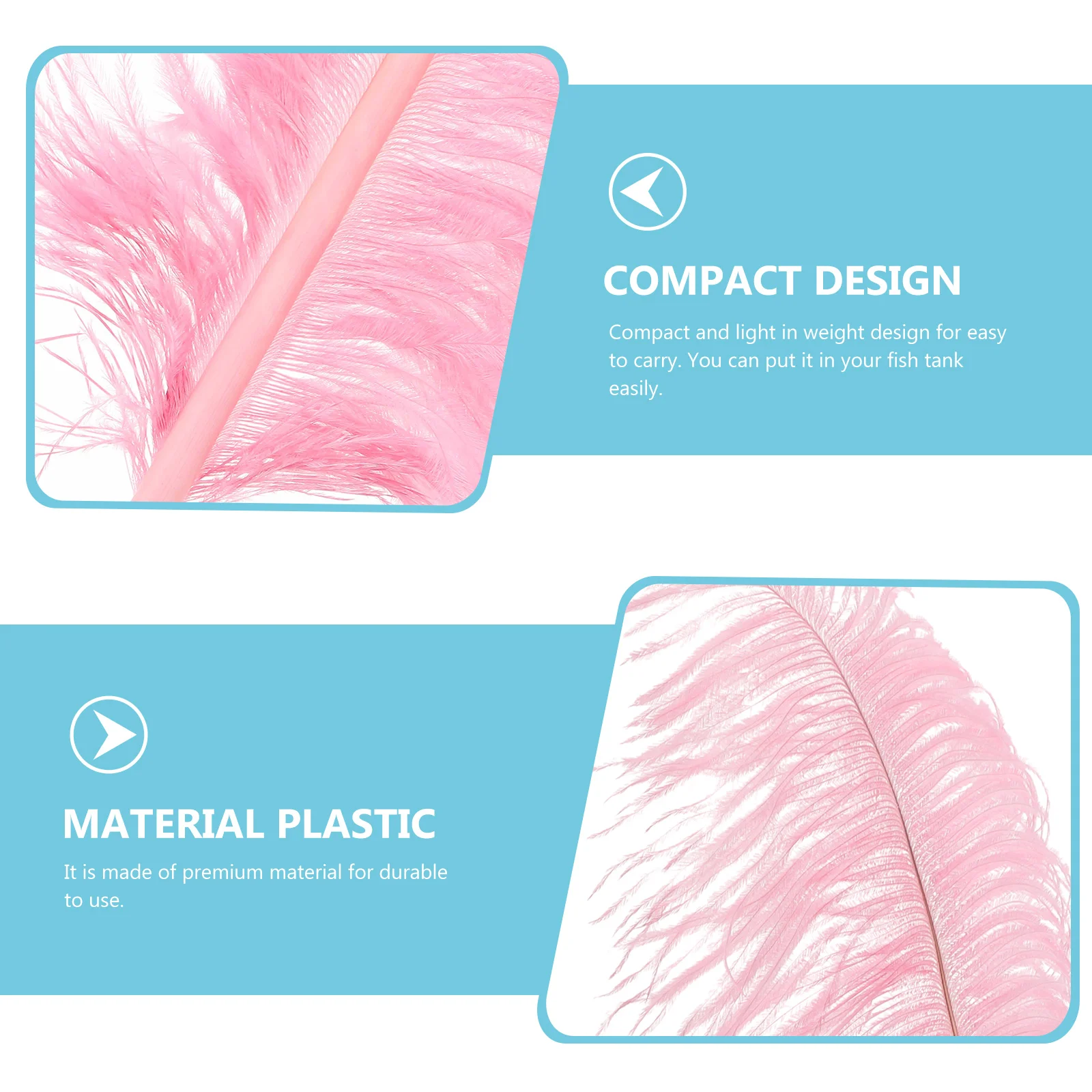 

Real Home Decoration Ostrich Plumes DIY Crafts Wedding Decor Colored Table Supplies Sturdy Durable