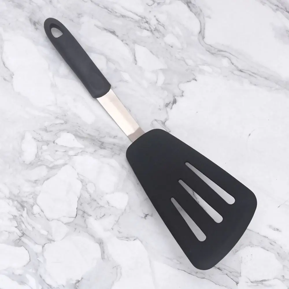 Heat Resistant Silicone Spatula Set Non Stick Cooking Utensils Flexible Turner For Kitchen Cookware Home Food Prep