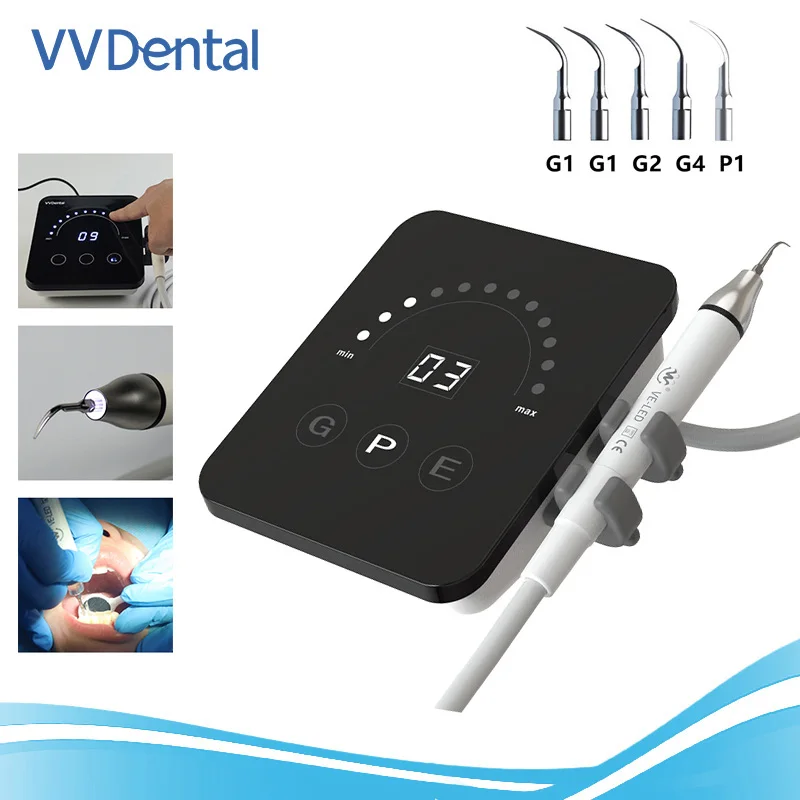 Dental Products Equipments LED Ultrasonic Scaler For Endodontics Scaling Periodontics for Teeth Cleaning Remove Calculus Smoke