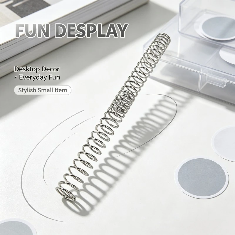 Dense-Wound Robust Unequal Compression Spring Moderate Tough M100 Toy Accessories