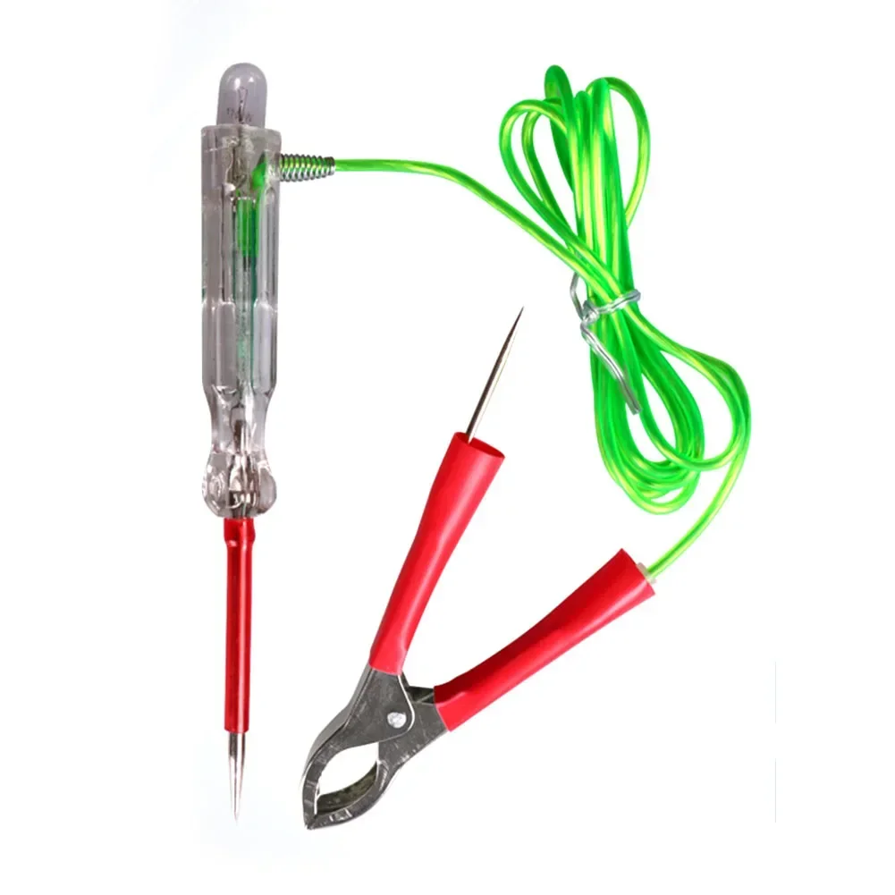 1pcs Cable Circuit Tester Cable Circuit Tester Car Circuit Probe Light Tool Tester Pen 6V-12V-24V High Quality