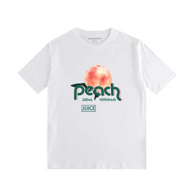 

Men's T-shirt Cotton cute Duck print short-sleeved T-shirt Harajuku y2k casual O-neck short-sleeved unisex