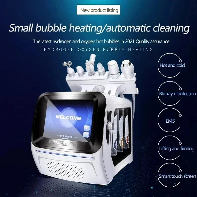 2026 Professional Korean Oxygen Small Bubble Hydrodermabrasion Facial Beauty Skin Care Device Machine for Facial Treatment