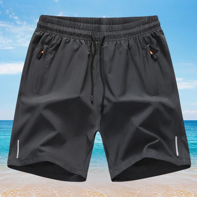 Hot Selling Casual Men Shorts Quick Dry Summer Fitness Short Pants Lightweight Breathable Elastic Waist Oversize boxers briefs
